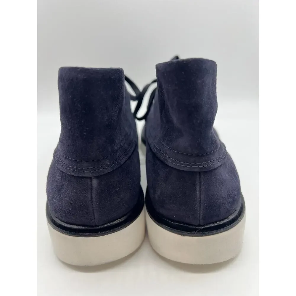 Vince Wayde Suede Chukka Boot Coastal Navy Men's Size 10.5M